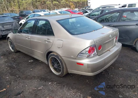 2001 Lexus Is 300 from USA, damaged, VIN JTHBD182010001321